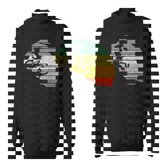 Downhill Mtb Mountain Bike Vintage Retro Mountain Bike Sweatshirt - Thegiftio