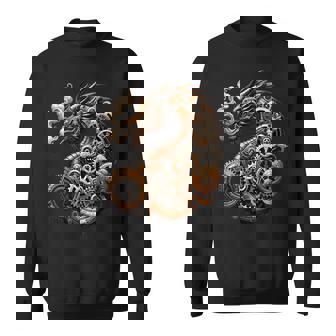 Dragon Steampunk Du Nouvel An 2024 Sweater e - Cadeauxyz