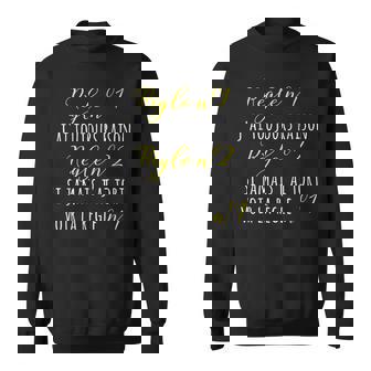 Drôle Citation Papa A Toujours Raison Humoristique Sweater e - Cadeauxyz