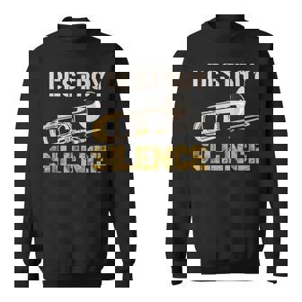 Drôle Tromboniste Fanfare Musique Cadeau Trombone Sweater e - Cadeauxyz