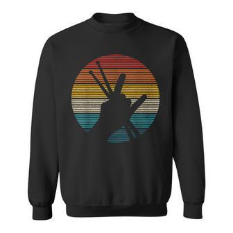 Drummerintage Rock & Roll Musician Drummer Sweatshirt - Geschenkecke