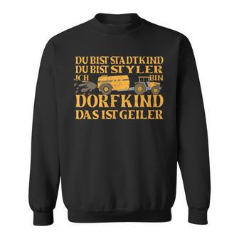 Du Bist Stylererleich You Are Stadtkind Du Bist Stylererleich Sweatshirt - Geschenkecke