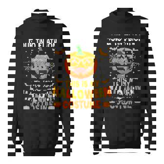 Due To Inflation This Is My Halloween Costume Halloween 2024 Sweatshirt | Mazezy