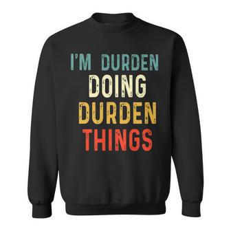 Durden Family Crest Durden Durden Clothing Durden T Durden T For The Durden 31 Sweatshirt - Thegiftio UK