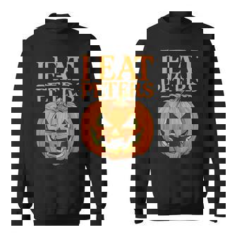 I Eat Peters Halloween Peter Pumpkin Eater Costume Sweatshirt | Seseable UK