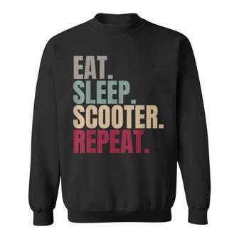 Eat Sleep Scooter Repeat Sweatshirt - Geschenkecke