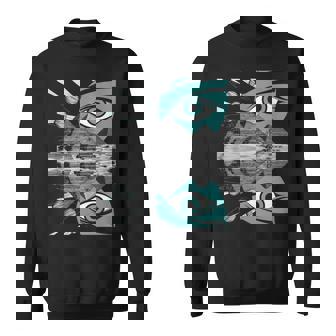 Egyptian Pyramids Cosmic Egypt Space Energy Aesthetic Sweatshirt - Monsterry