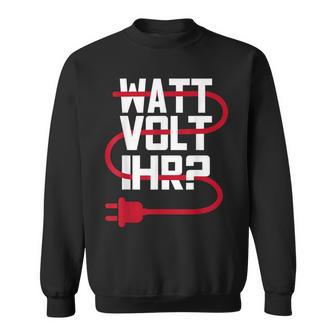 Electronics Electricians Wattolt Her Sweatshirt - Geschenkecke