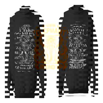 Elephant Festival Surin Round-Up Thailand Sweatshirt - Monsterry