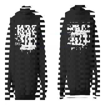 Embrace Cold Showers & Ice Bath Wim Deep Breathing Sweatshirt - Monsterry