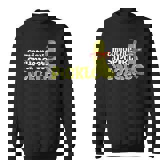 Emotional Support Pickle Sweatshirt - Thegiftio
