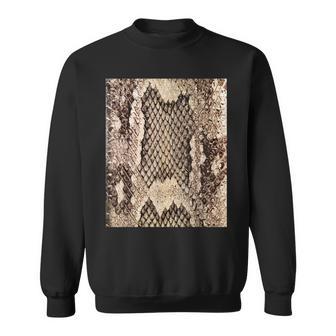 Estampado De Piel De Serpiente Serpiente Reptil Animal Serpiente Serpiente Serpiente Serpiente Serpiente Camisa de entrenamiento - Regaloses