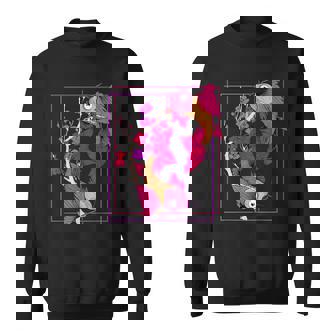 Étang À Poissons Koi Culture Japonais Sakura Carpe Koi Sweater e - Cadeauxyz