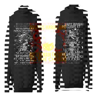 Faithful To The Cheese Vintage Japanese Tokyo Horror Rat Sweatshirt - Thegiftio UK