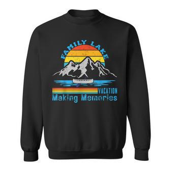 Family Reunion Lake Trip Family Vacation Fishing Squad Sweatshirt - Monsterry