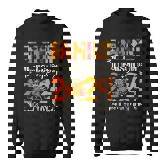 Family Thanksgiving 2024 Crew Dabbing Turkey Group Matching Sweatshirt | Mazezy