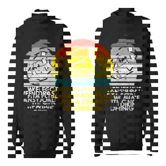 Fantasy Football Weekend Forecast Retro Draft Party Dad Men Sweatshirt - Thegiftio UK
