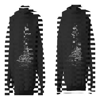 Faro Minimalista Costa Puerto Marina Faro Camisa de entrenamiento - Regaloses