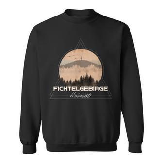 Fichtelgebirge Heimat Schneeberg Ochsenkopf Kösseine Sweatshirt - Geschenkecke