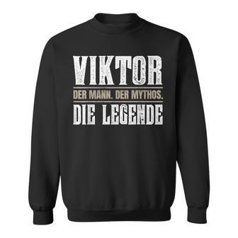 First Nameiktor Nameiktor Sweatshirt - Geschenkecke