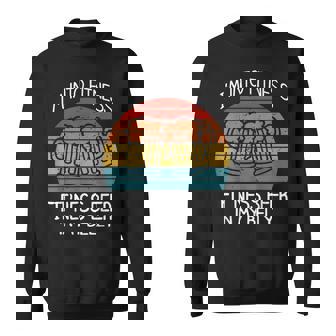 Im Into Fitness Fit'Ness Beer In My Belly Shirt Workout Gym Sweatshirt - Monsterry