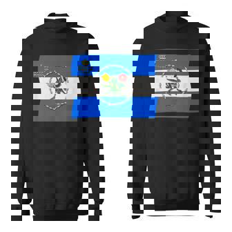 Flags Of QueensA Borough In Ny City Usa Patriotic Sweatshirt - Monsterry