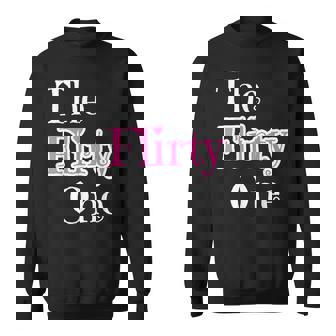 The Flirty One Best Friend Group Matching Bar Pub Crawl Sweatshirt - Monsterry