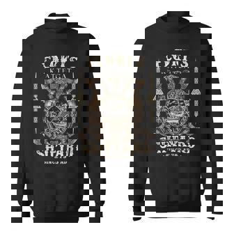 Flokis Shipyard Kattegat Viking Ship And Sword Viking Axis Sweatshirt - Thegiftio UK