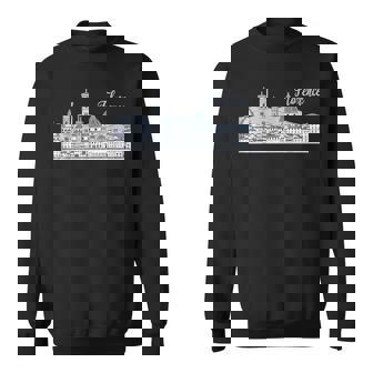 Florence Italy Retro Florence City Skyline Souvenir Sweatshirt - Thegiftio