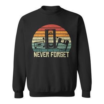 Never Forgetintage Cassette Tapehs Retro Sweatshirt - Geschenkecke