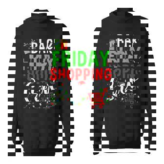 Friday Shopping Crew Christmas Family Shopping Squad Sweatshirt | Seseable UK