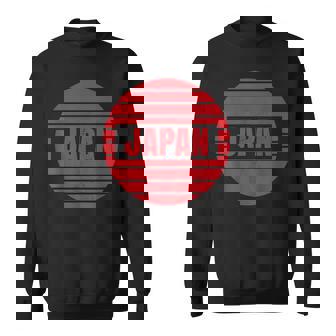 Fun Japan Sur Un Fond Rouge De Coucher De Soleil Sweater e - Cadeauxyz