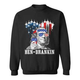 4Th Of July Ben Drankin Patriotic Sweatshirt - Monsterry DE