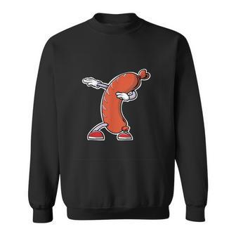 Bratwurst Wurst Sausage Red Hot Dog Dabbing Sweatshirt - Geschenkecke