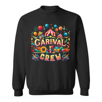 Carnival Crew Circus Party Staff Costume Print Sweatshirt - Thegiftio