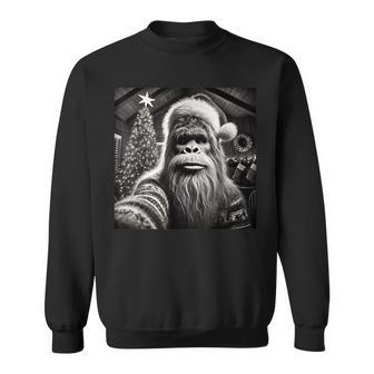 Christmas Bigfoot Sasquatch Sweatshirt - Thegiftio UK