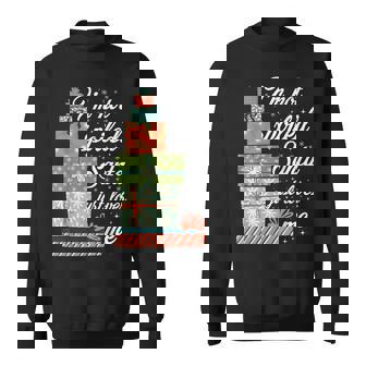 Christmas Shopping I'm Not Spoiled Santa Just Loves Me Sweatshirt - Monsterry
