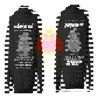Christmas U-G-L-Y You Ain't Got No Alibi You Ugly Sweatshirt - Thegiftio UK