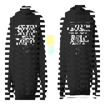 Cruise Mode Vacation Upside Down Pineapple Swinger Sweatshirt - Thegiftio