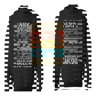 Dinosaur Vintage Dinosaur Outfit Types Of Dinosaurs Sweatshirt - Monsterry