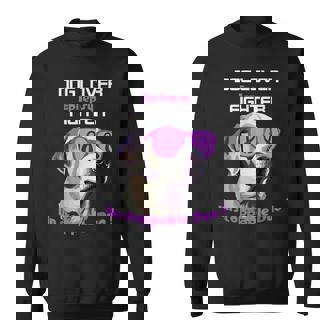 Funny Dog Lover Epilepsy Fighter Unstoppable Duo Sweatshirt - Monsterry