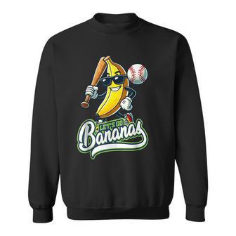 Let's Go Bananas Cute Banana Sweatshirt | Seseable UK