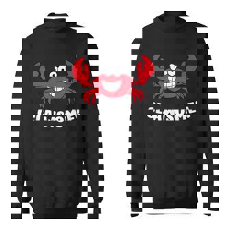 Lobster Clawsome Sea Crab Cartoon Lobster Sweatshirt - Thegiftio