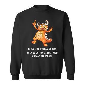Memory In My School Funniest And Sarcasm Quote School Sweatshirt - Monsterry DE
