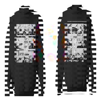 Monkey Selfie Colorful Zoo Animal Monkey Birthday Sweatshirt - Monsterry