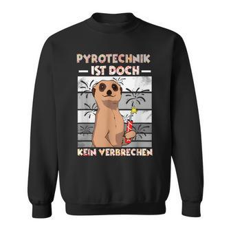 Pyrotechnik Ist Doch Keinerbrechen Feuerwerk Sweatshirt - Seseable