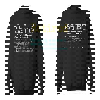 Retired Definition Retirement For Men Sweatshirt - Thegiftio UK