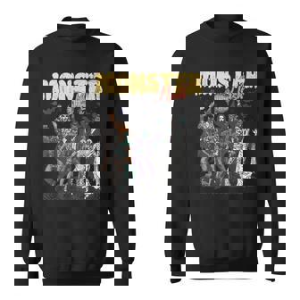 Retro Frankenstein Monster Mash Horror Movies Lovers Sweatshirt - Thegiftio UK
