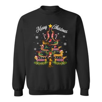 Santa Dachshund Christmas Fun Xmas Dachshund Dachshund S Sweatshirt - Geschenkecke