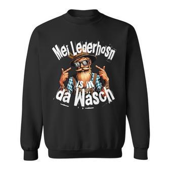 Saying Motif Mr Replacement Costume Lederhosen In Der Wäsche Sweatshirt - Geschenkecke